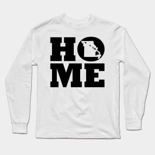 Missouri and Hawai'i HOME Roots by Hawaii Nei All Day Long Sleeve T-Shirt